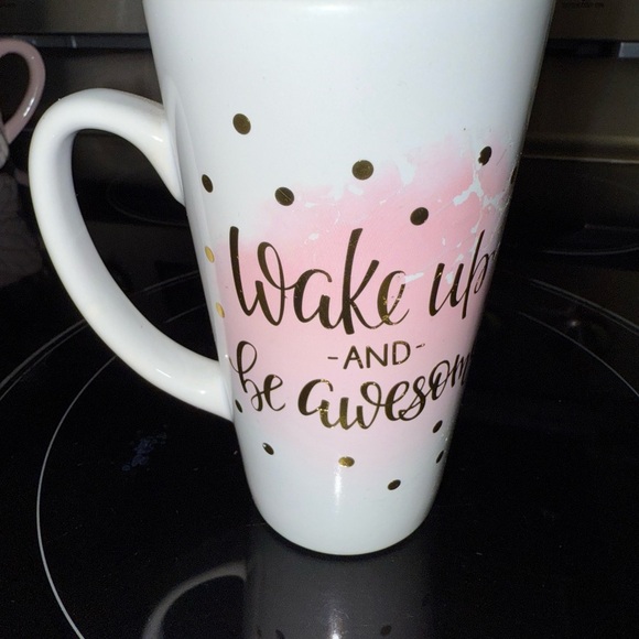 Wake up and Be Awesome Coffee Cup - Picture 2 of 3